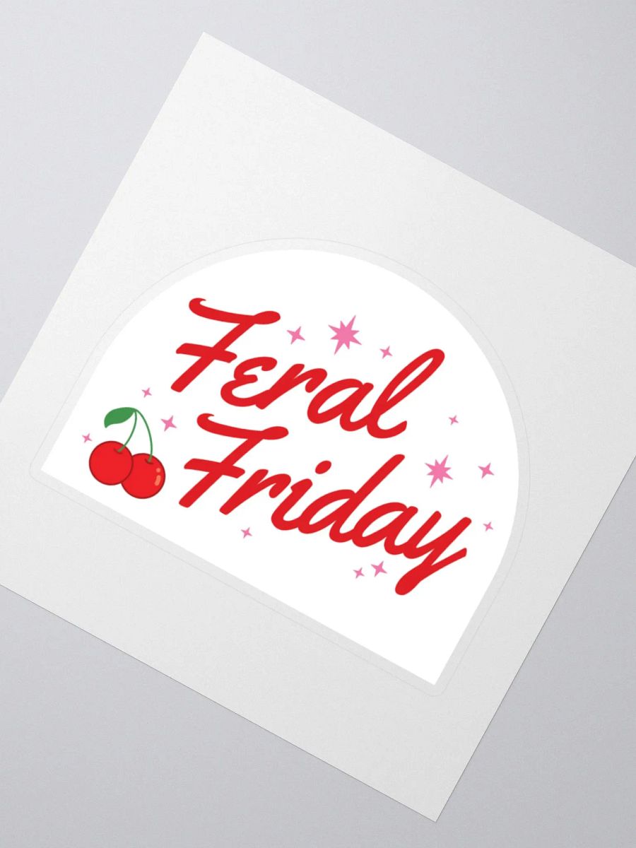 feral friday sticker 2.0 product image (6)