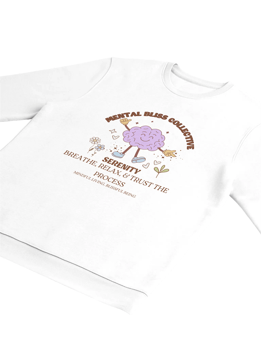 Serenity Serenity, Breathe, Relax, & Trust the Process - Eco Sweatshirt product image (3)