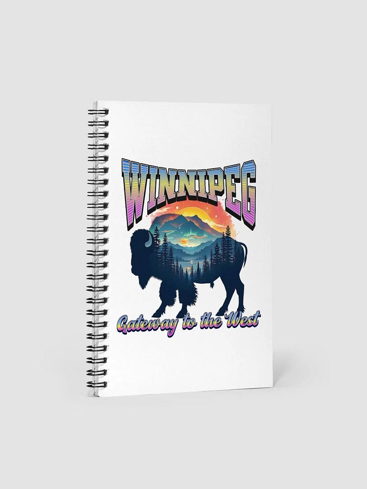Winnipeg Gateway To The West Spiral Notebook product image (2)