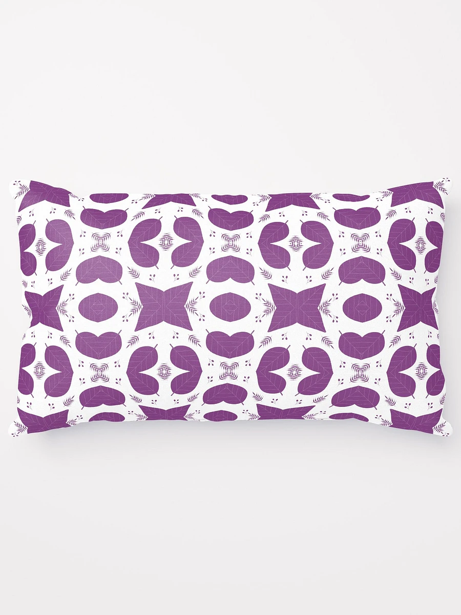 Purple Leaf Patterned Pillow product image (14)