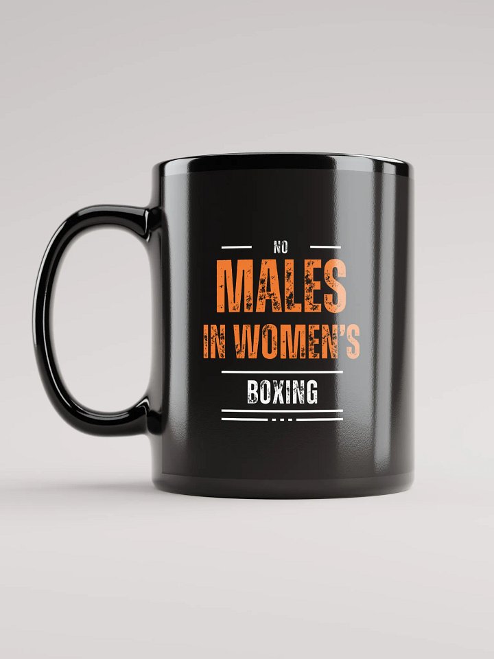 No Males In Women's Boxing Mug product image (1)