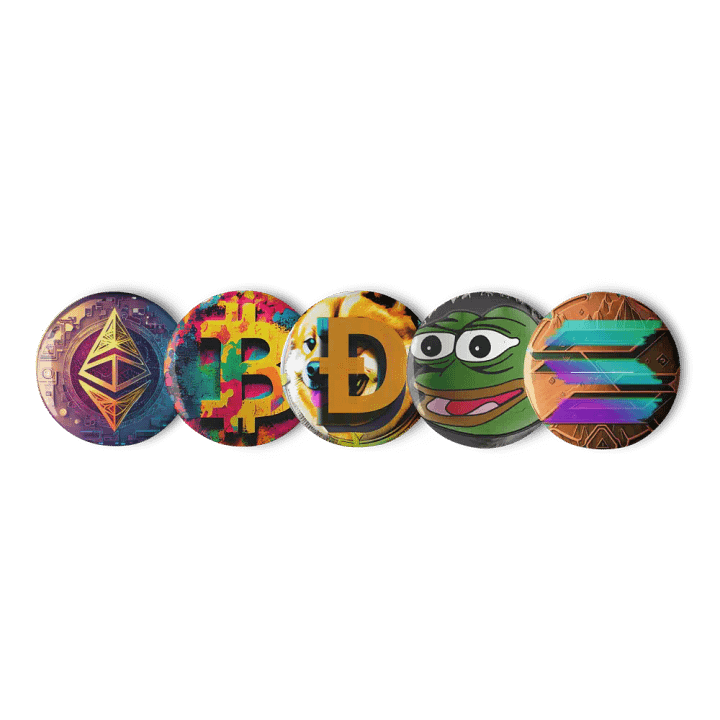Crypto Coin Pins product image (3)