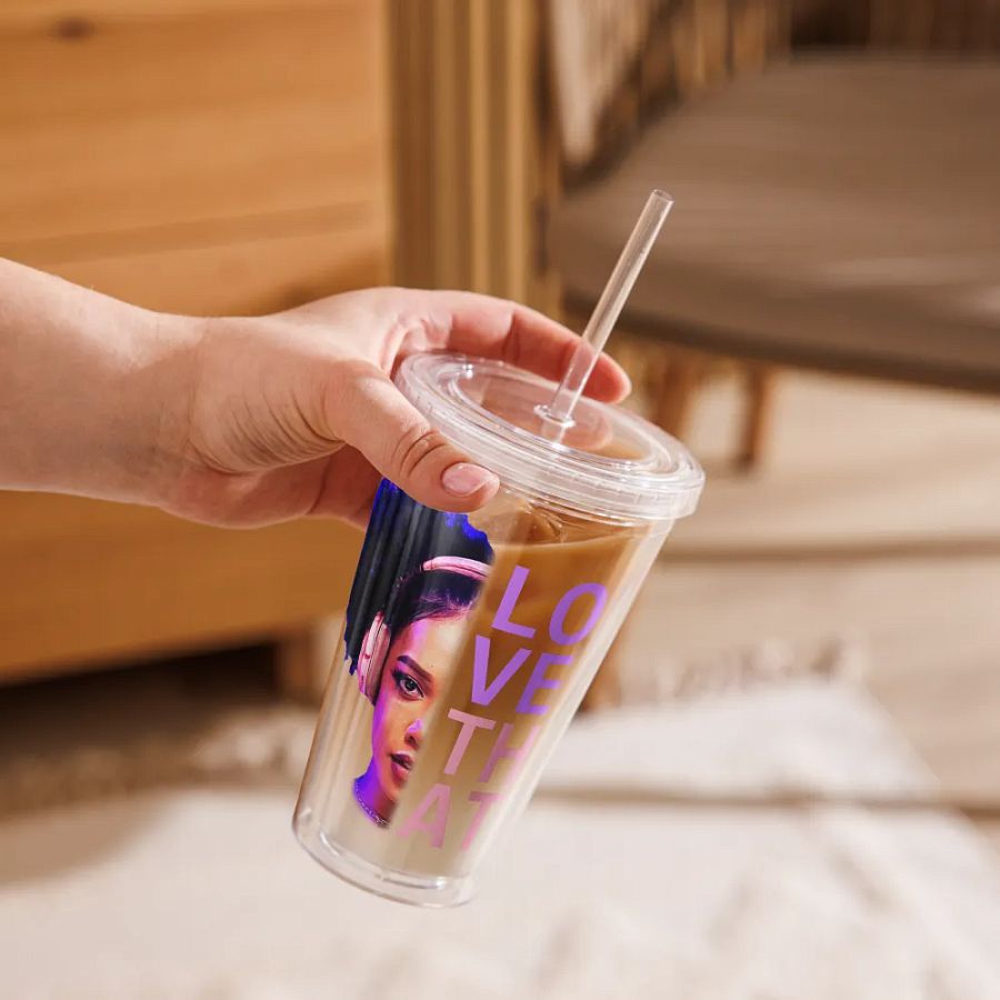 Eye Love That Plastic Tumbler product image (8)