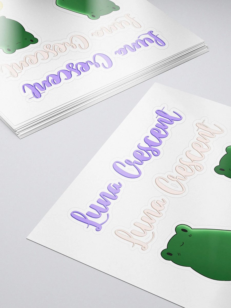 Luna Crescent Stickers product image (5)