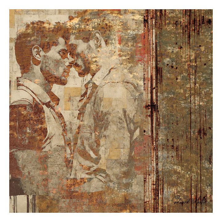 'Fleeting Moments' by Edward Martin Intertwined Souls Poster product image (1)