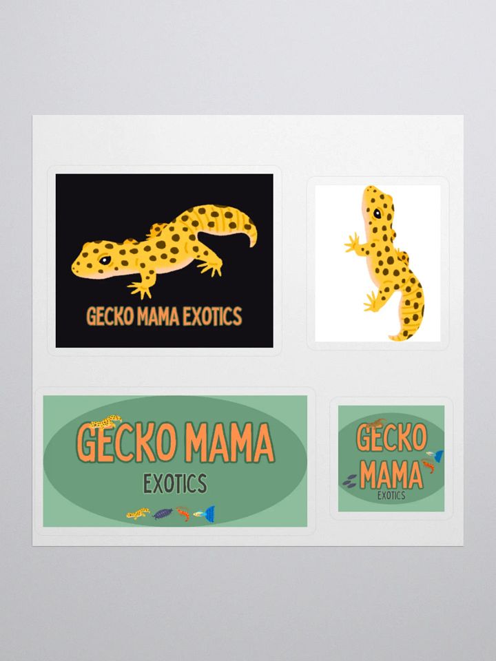 Gecko Mama Exotics Sticker Sheet product image (1)
