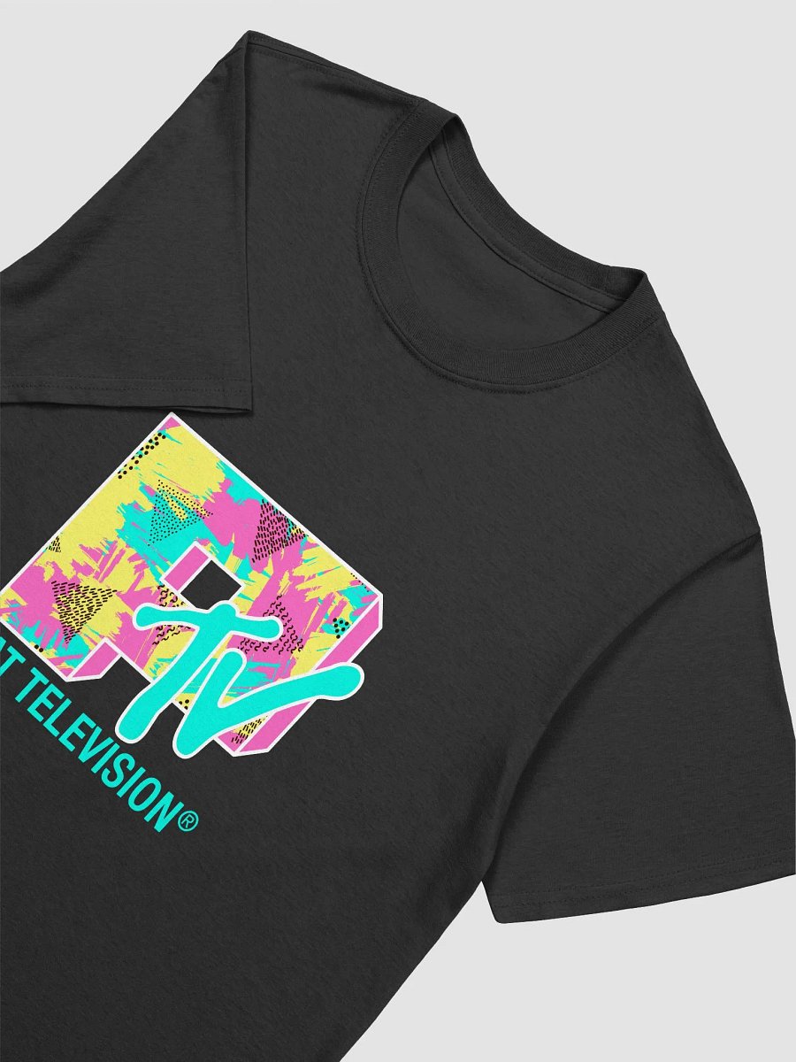 Official PatTV Cyan Tee product image (8)