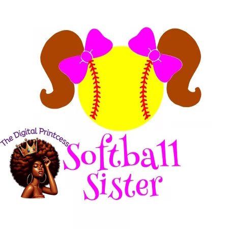 Baseball/Softball Sister | SVG product image (2)
