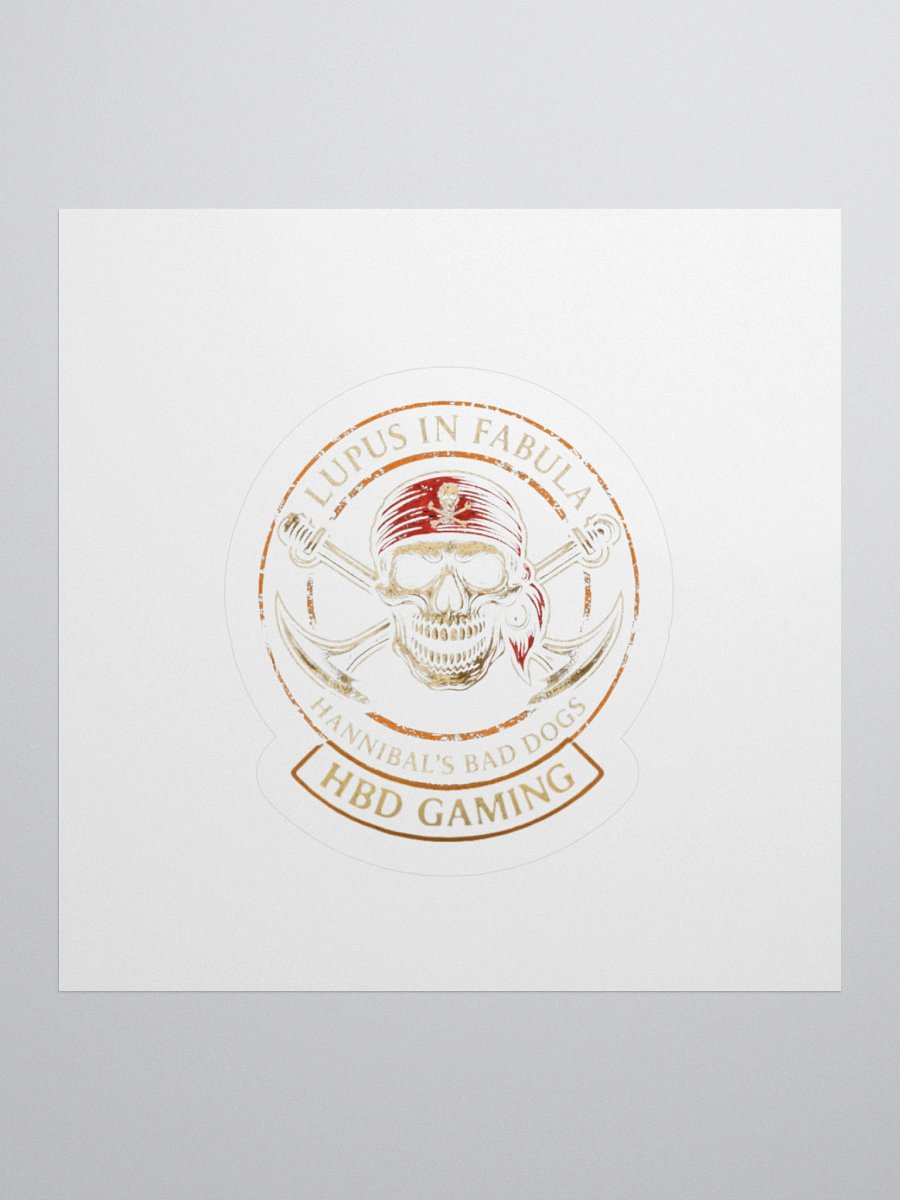 HBD Gaming Transparent Decal product image (2)