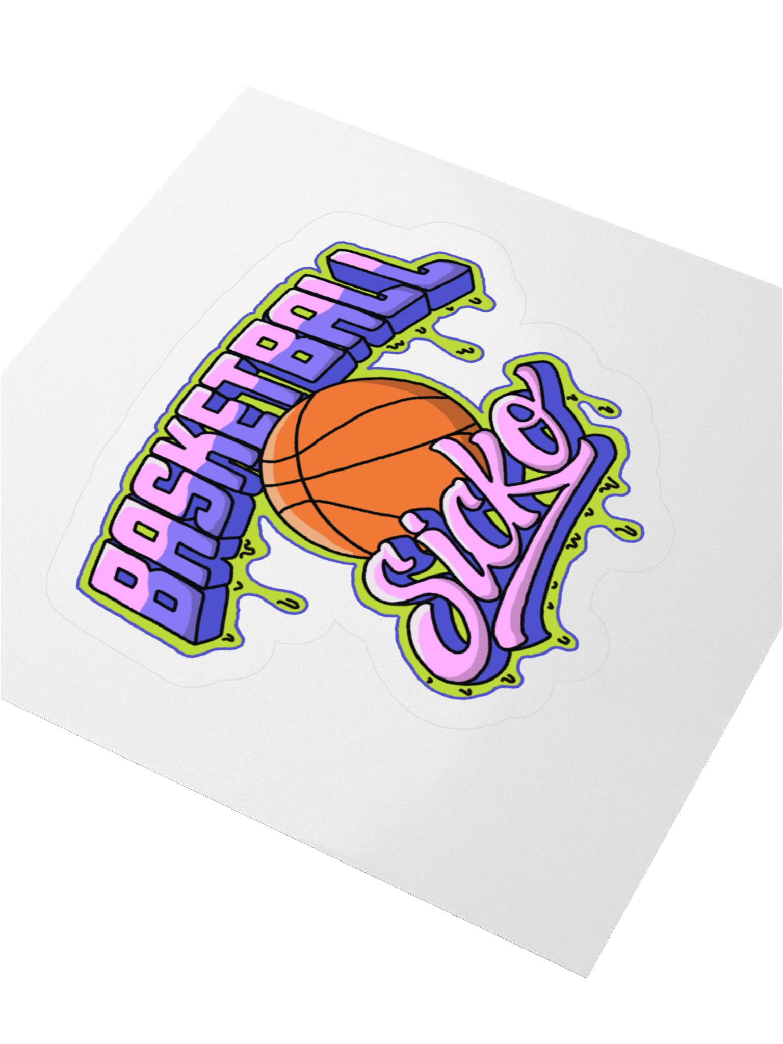 Basketball Sicko Sticker product image (7)