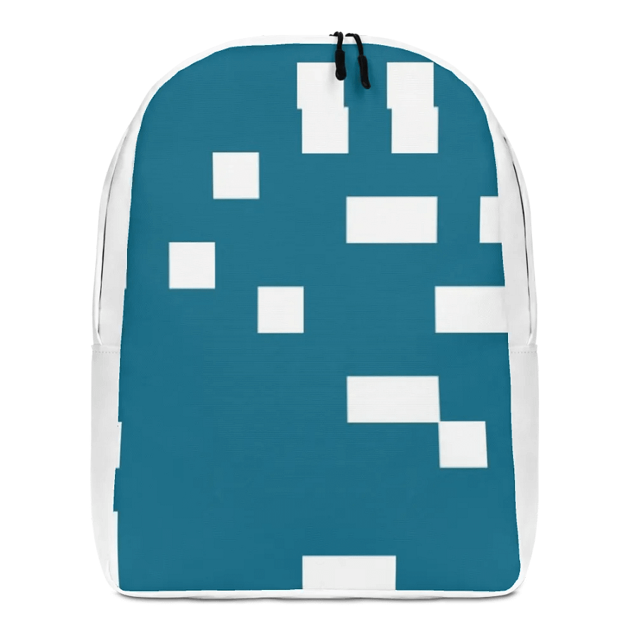 Pattern Art 2 Abstract Blue Backpack product image (1)