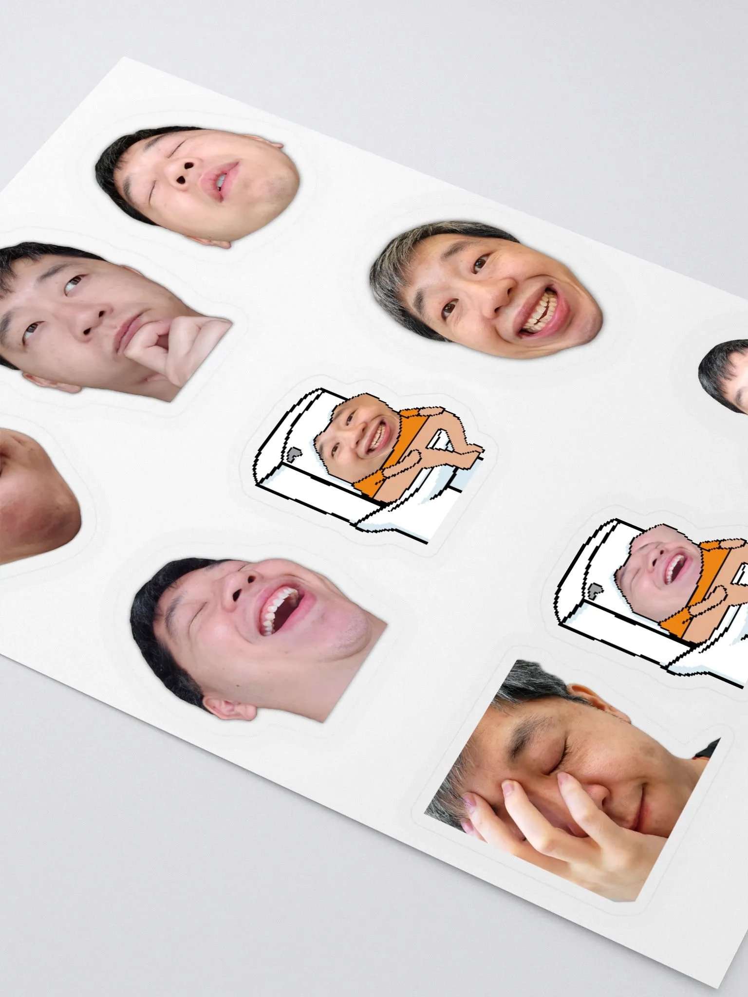 Jombie Face Stickers product image (3)