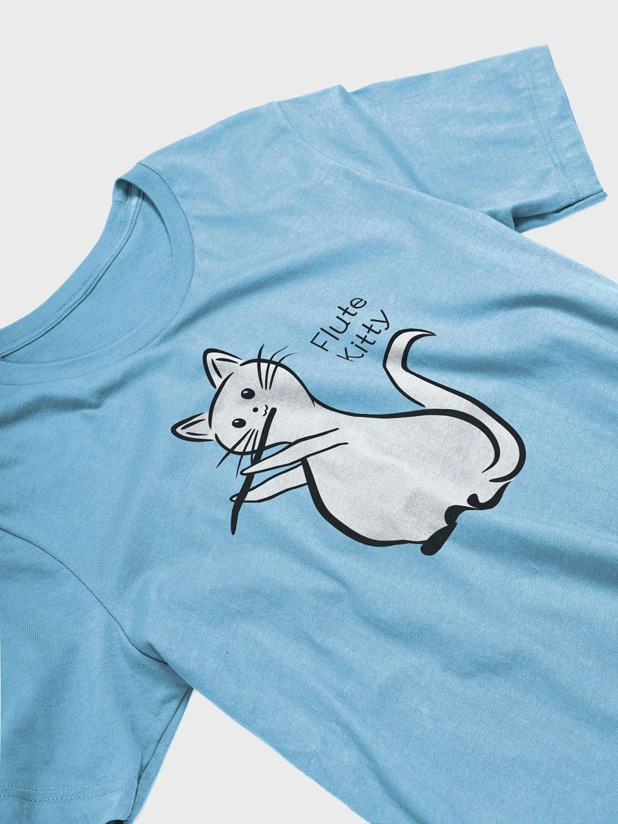 Flute Kitty T-Shirt - Unisex product image (3)