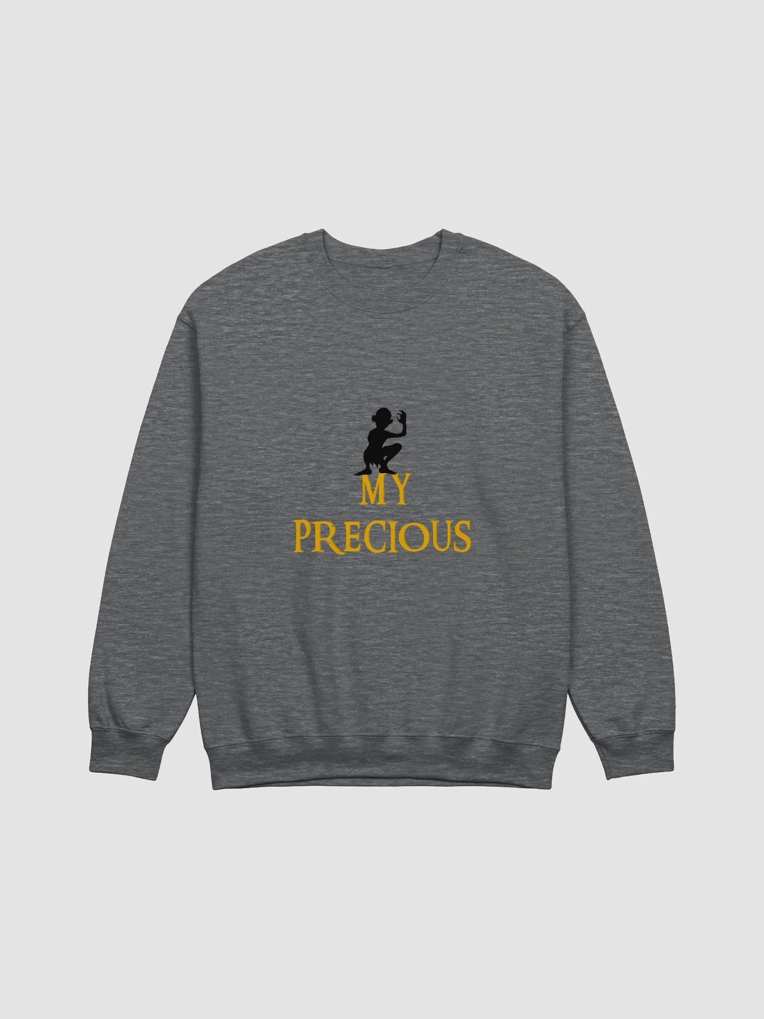 Smeagol Silhouette LOTR Crewneck Sweatshirt product image (1)