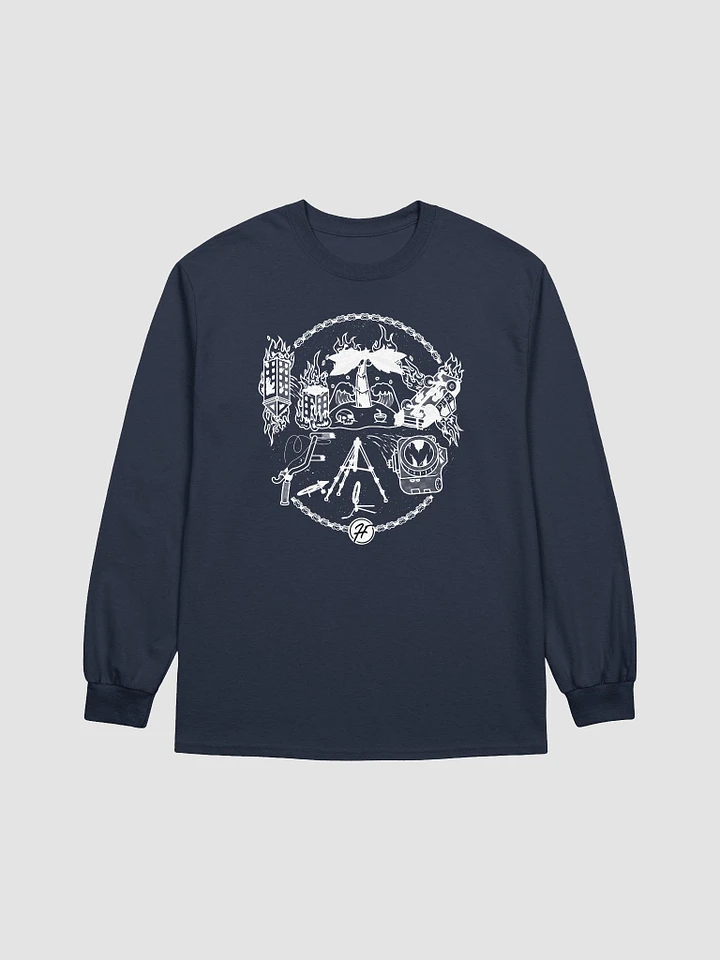 Destroy Navy Long Sleeve product image (1)