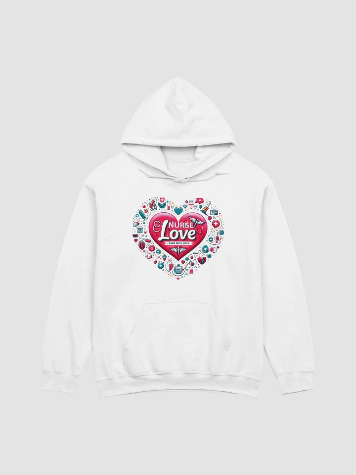 NURSE Love Medical Icons Hoodie product image (3)