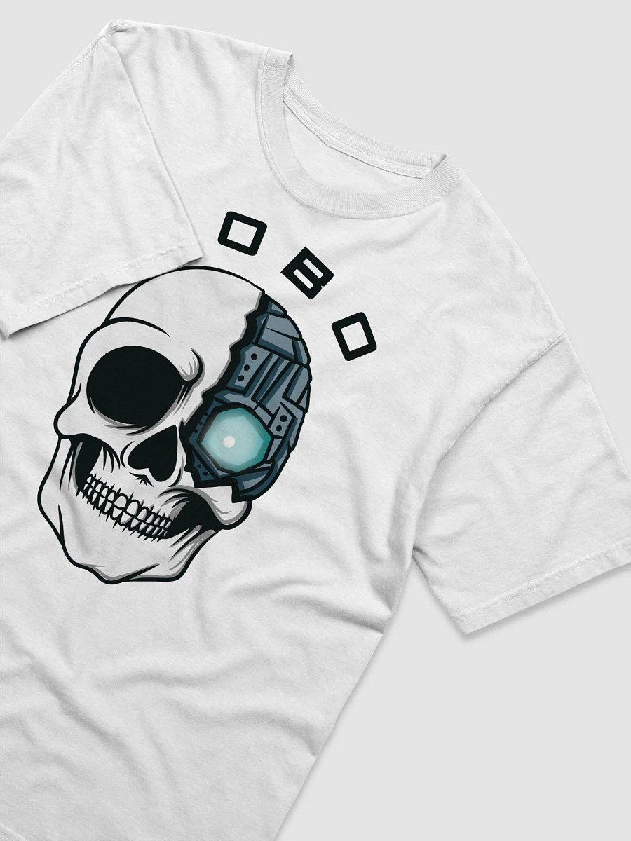 Robo Skull-Bot Unisex Tee White product image (3)
