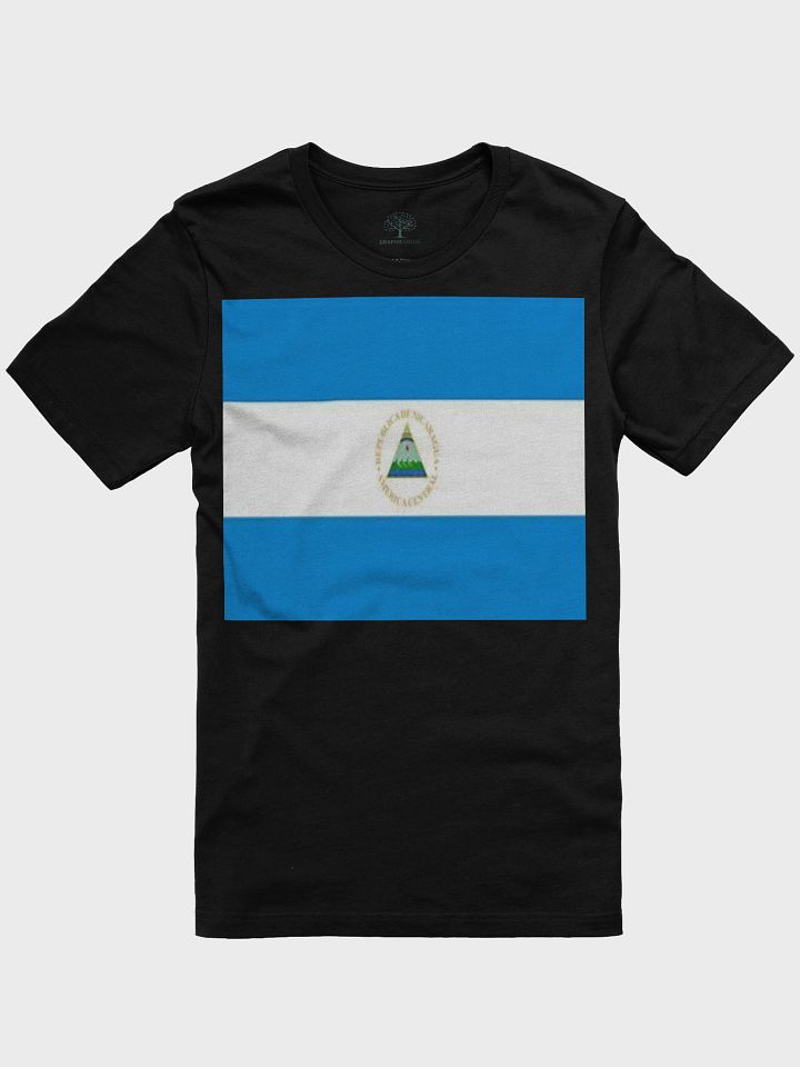 Unisex Supersoft T-Shirt with Exclusive Nicaragua Flag Design - Graphic Grove product image (1)