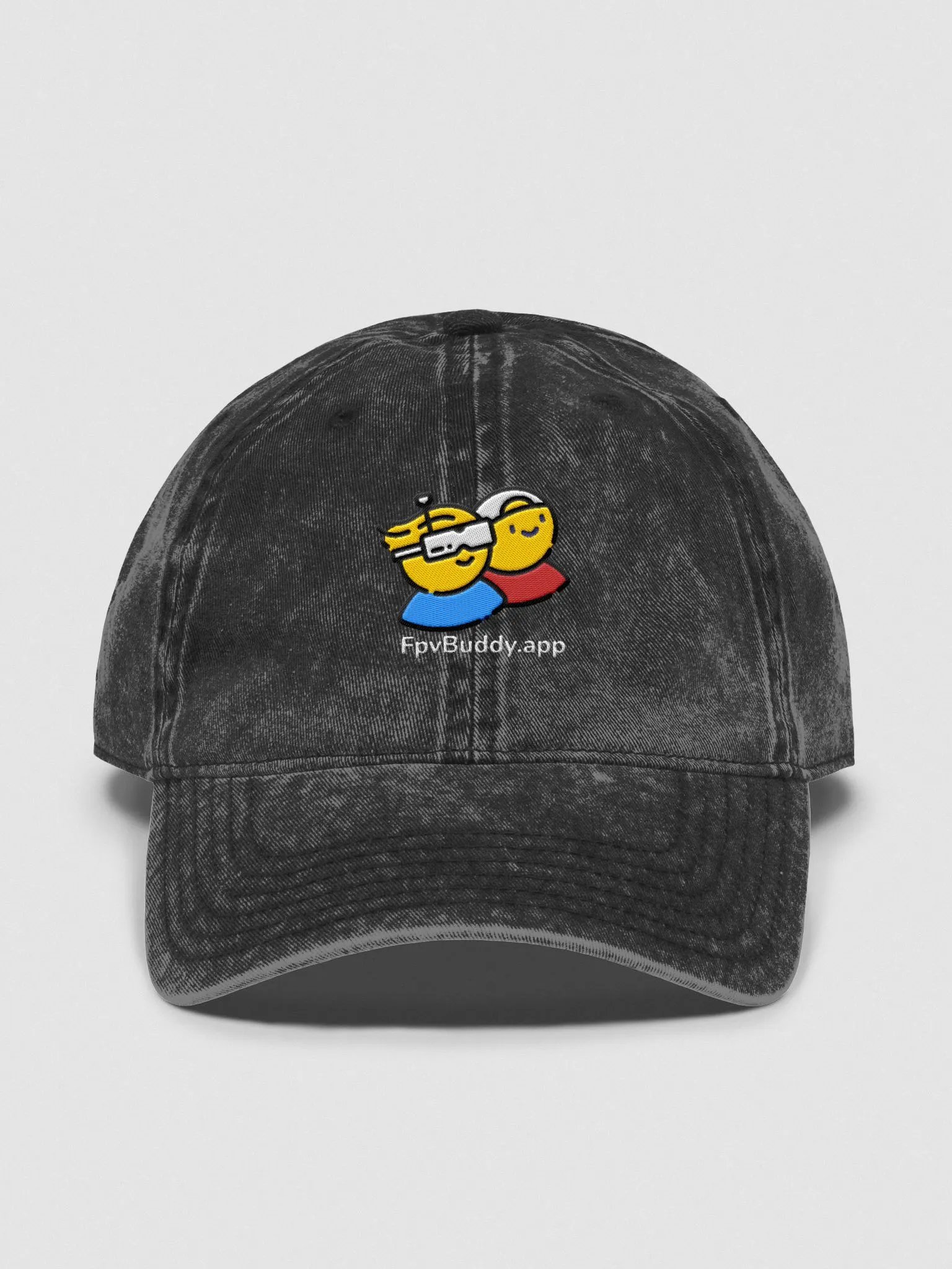 FpvBuddy embroidered hat (vintage black) product image (1)