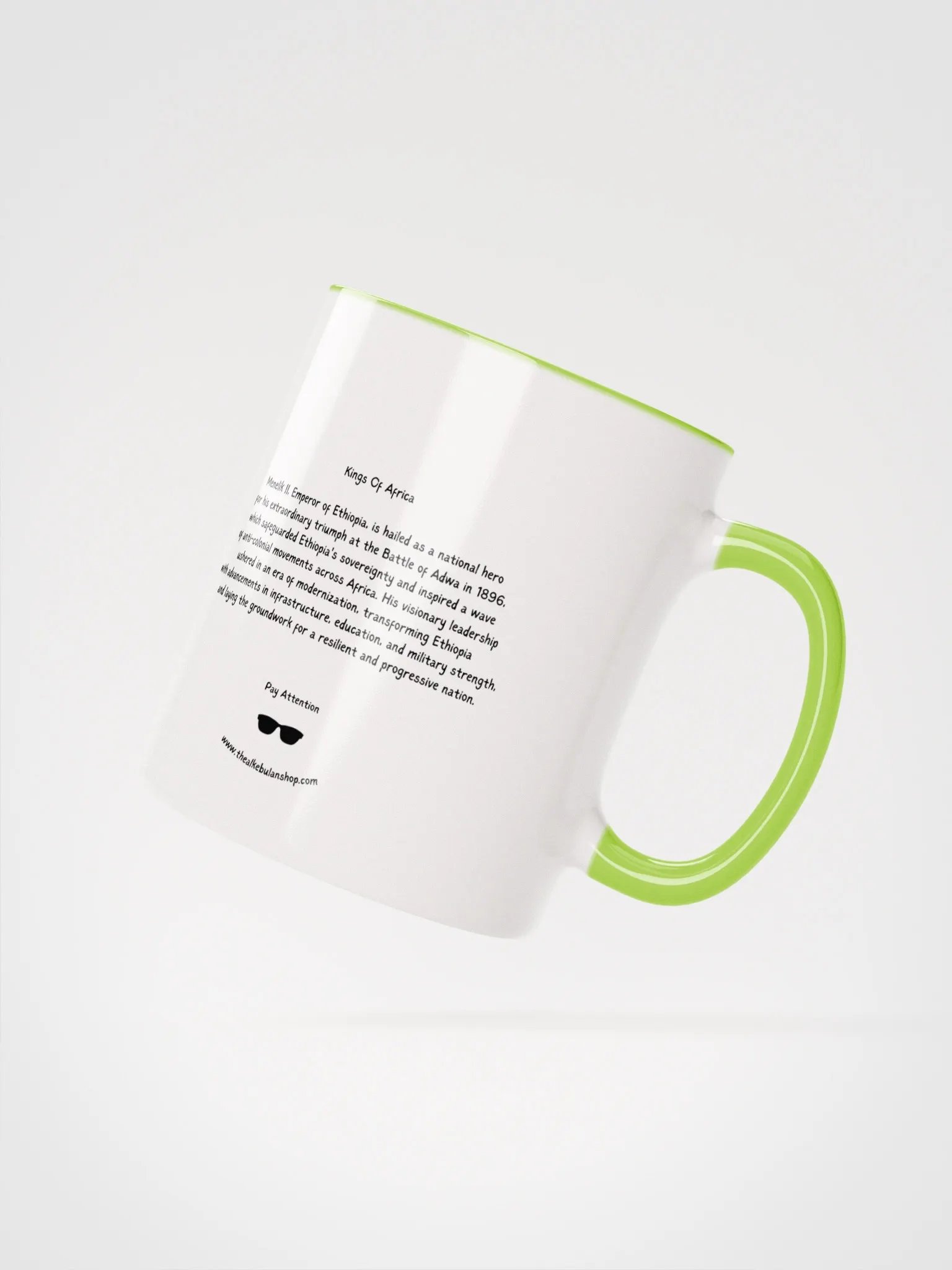 Menelik II: Kings Of Africa Mugs product image (3)