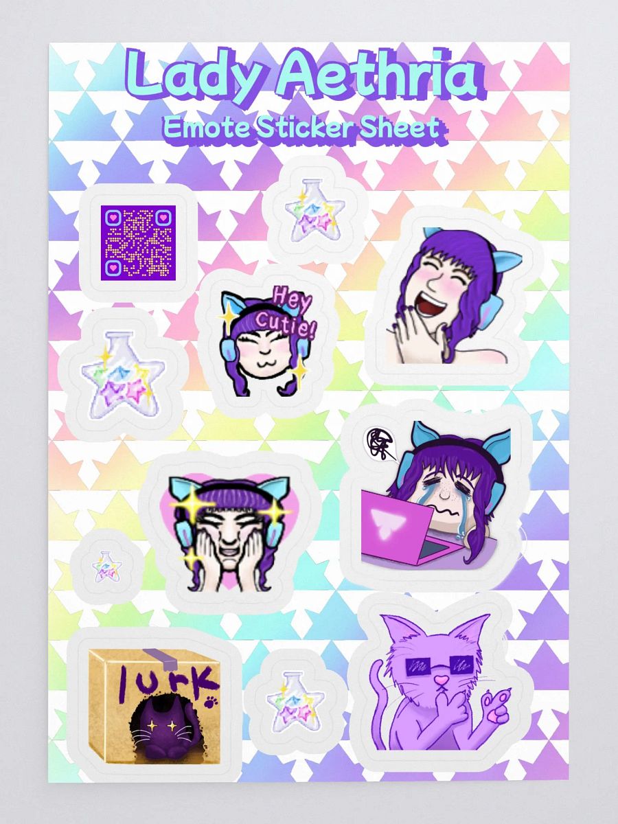 Emote Sticker Sheet product image (1)