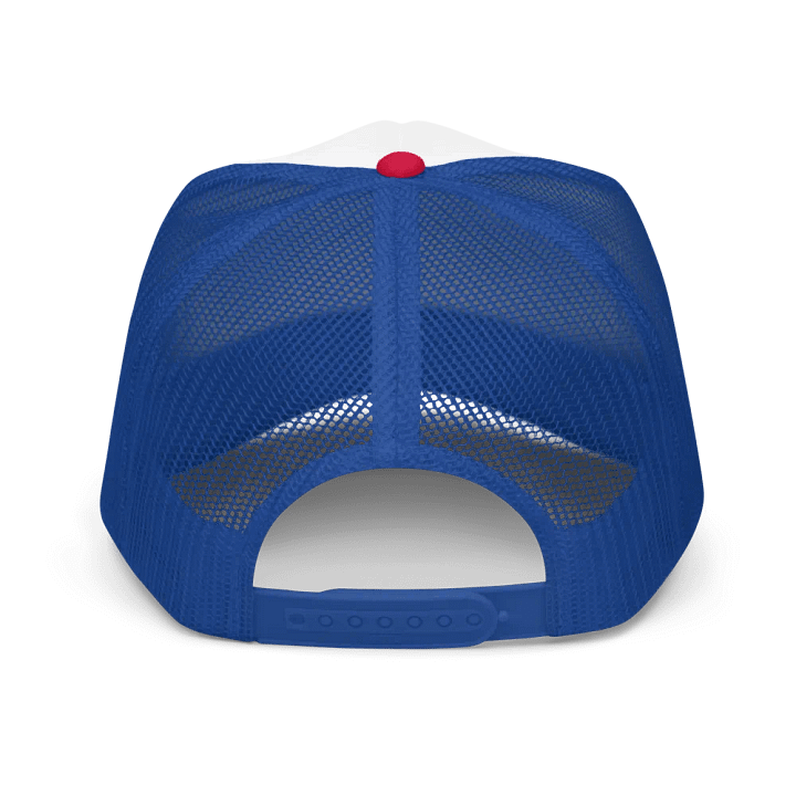Cool Moms of Saratoga Truck Hat Red White and Blue product image (2)
