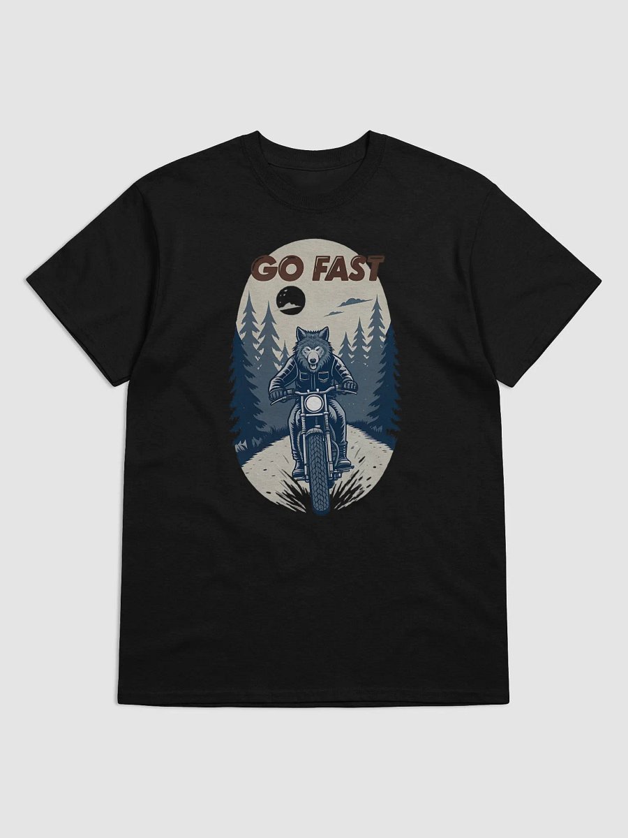 Midnight Rider Wolf T-Shirt product image (5)