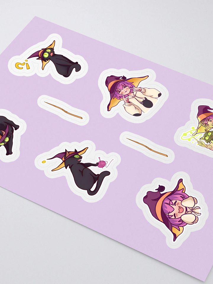 Wand For Hire - Sticker Sheet product image (2)