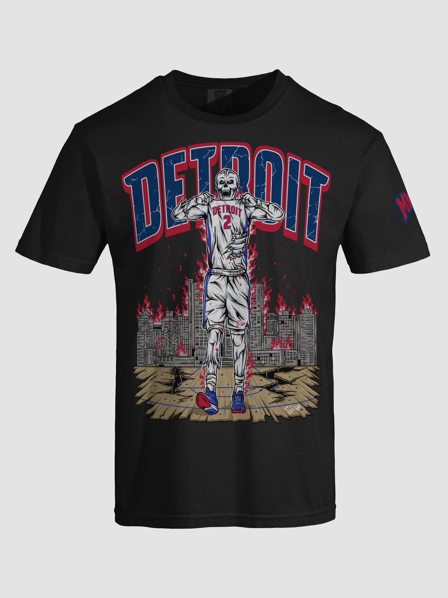 Detroit, Welcome to Basketball Tee product image (7)