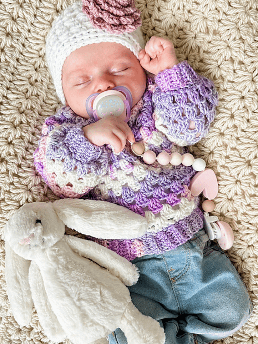 Mini Pop Pullover Crochet Pattern product image (4)