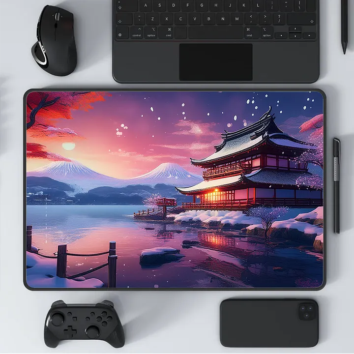 Sunset Serenity Large Mouse Pad (12 x 18) product image (1)