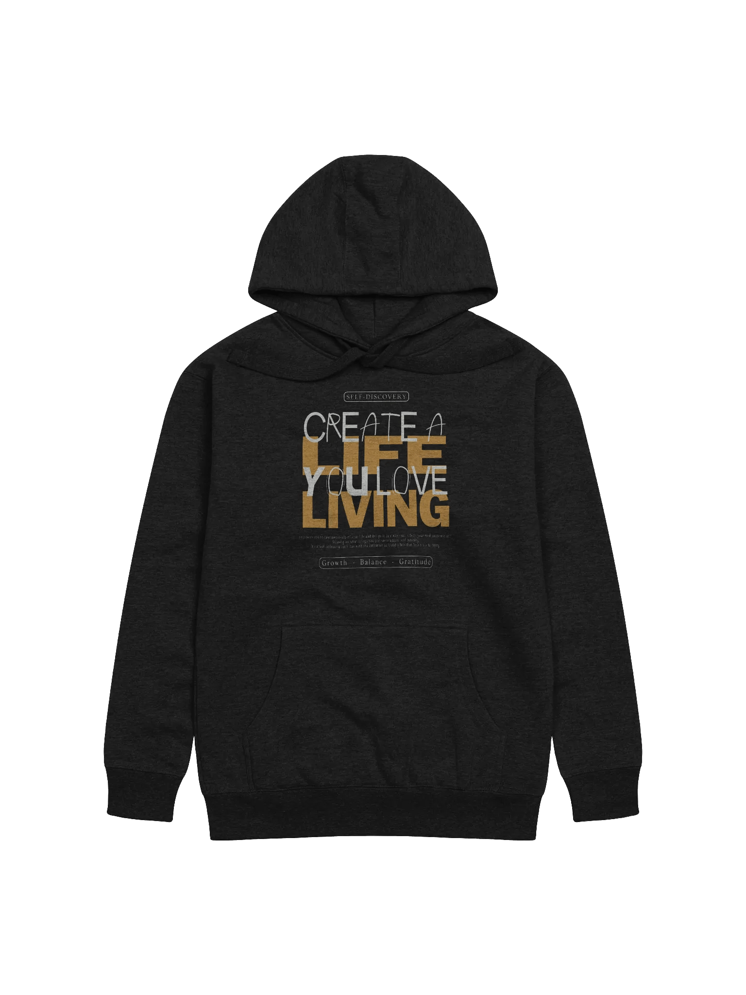 Gold Motivation Unisex Hoodie product image (1)