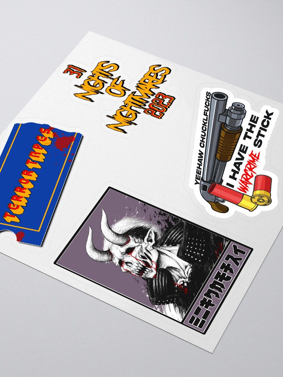 31 Nights of Nightmares STICKER SHEET product image (3)