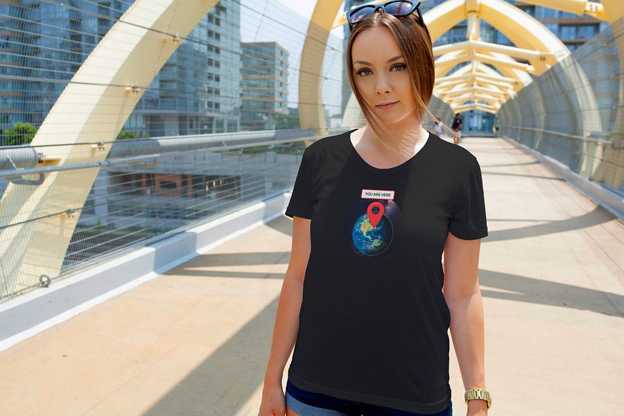 You are here: green Earth — Short-Sleeve Unisex T-Shirt, Space T-Shirt product image (3)