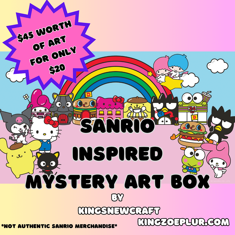 Sanrio Inspired Mystery Art Box product image (1)