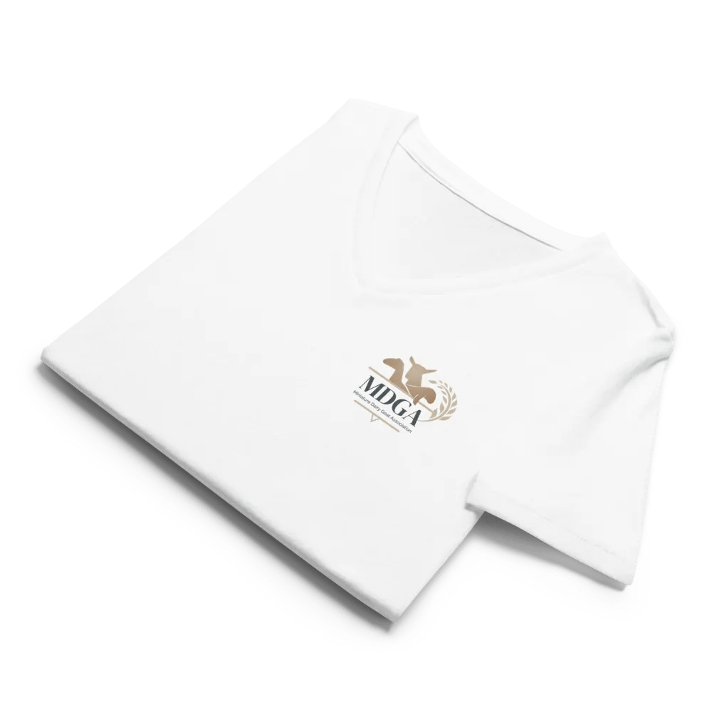 MDGA Color Logo Front - White V-Neck product image (8)