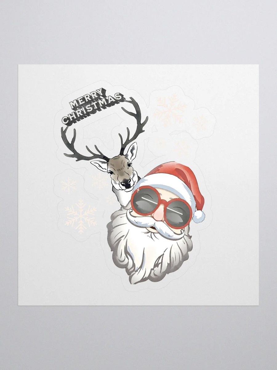 Cool Santa and Hip Reindeer Blanket product image (1)