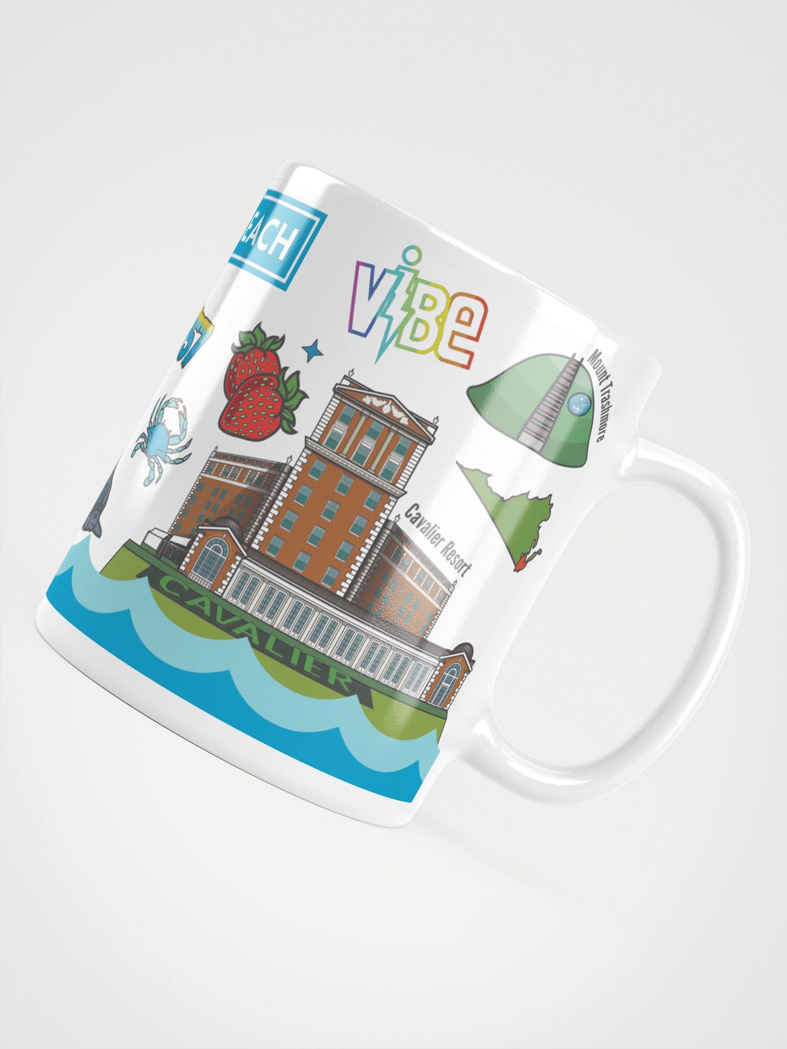 Virginia Beach Love It Here Coffee Mug product image (6)