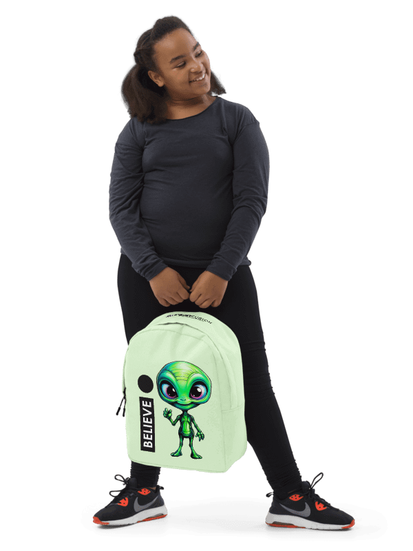 Peaceful Alien Backpack product image (1)