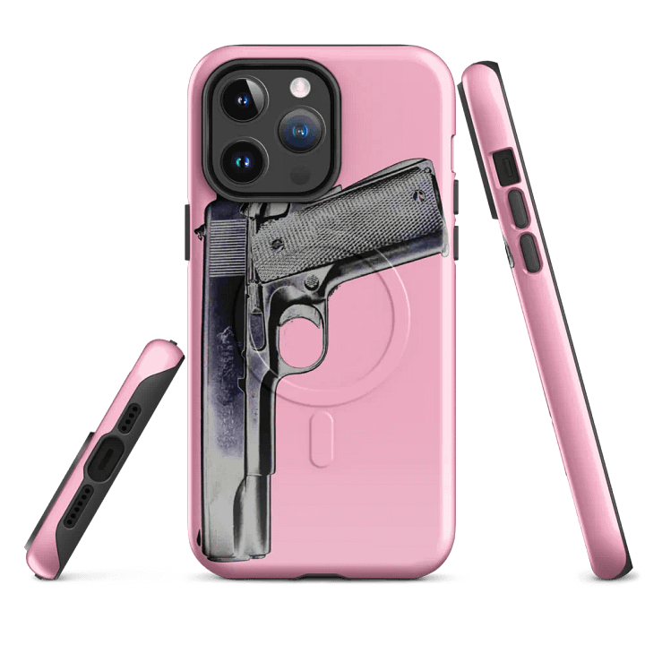 Semi-Automatic Pistol - PINK | iPhone® Case product image (1)