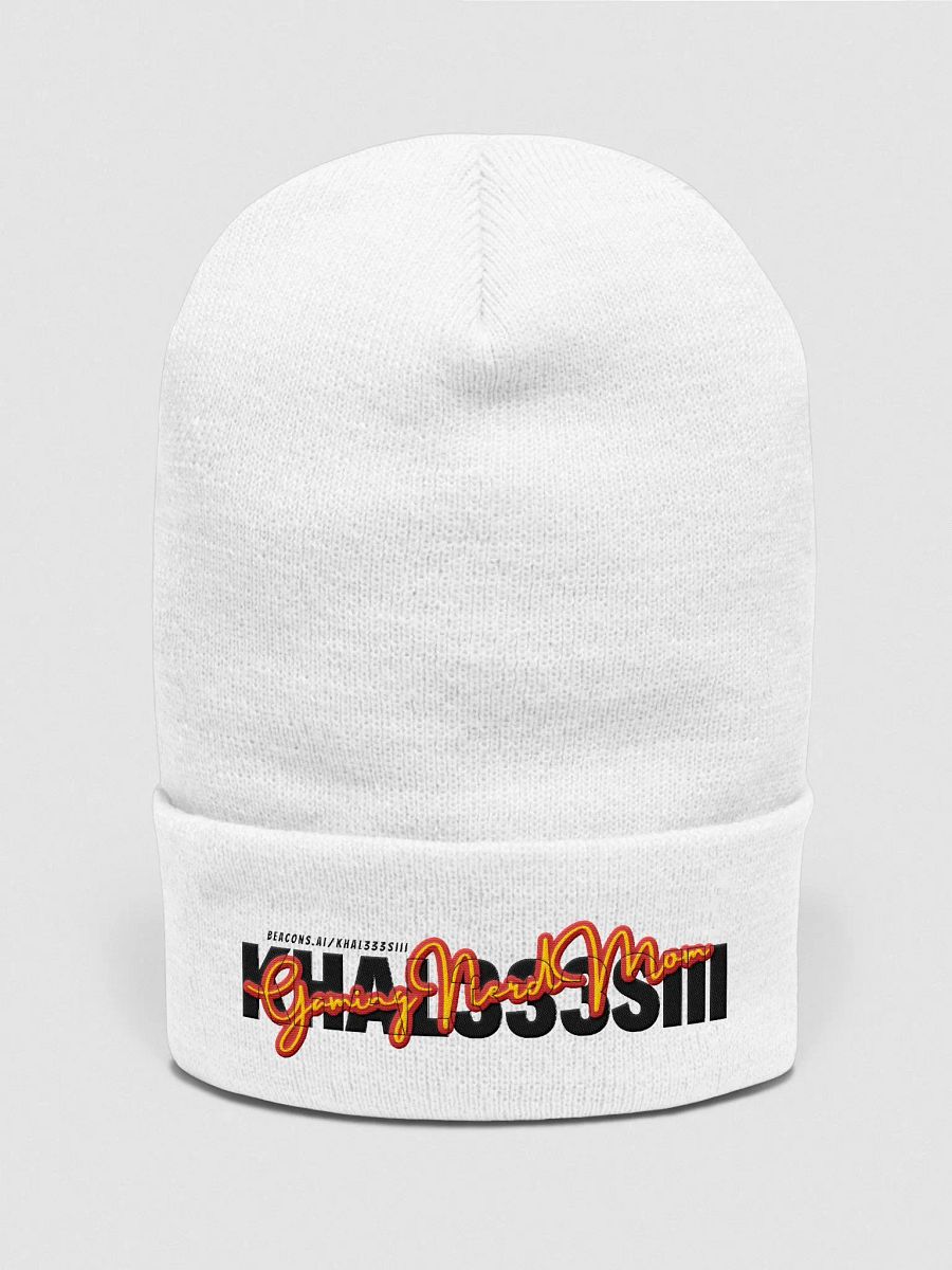 Khal333siii Brand - Beanie (White) product image (4)