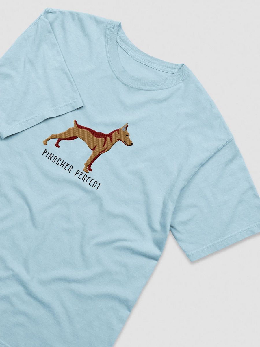 Pinscher Perfect T-Shirt(Embroidered) of a Mini Pinscher(Tan) product image (43)