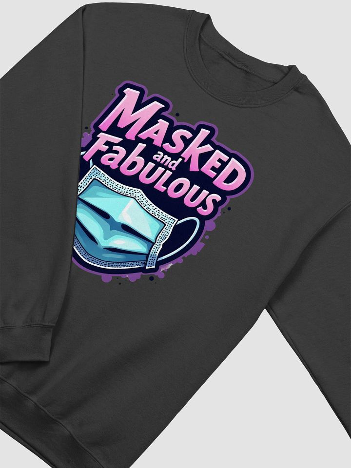 Masked and Fabulous Crewneck Sweatshirt product image (14)