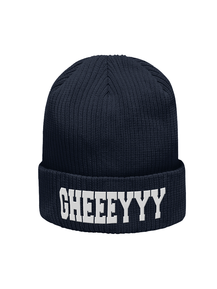 Gheeeyyy Organic Ribbed Beanie product image (1)
