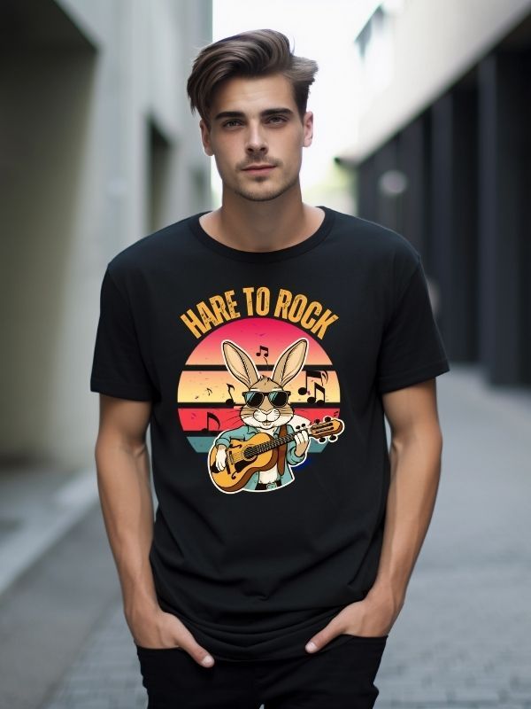 Hare to Rock Unisex Shirt product image (1)