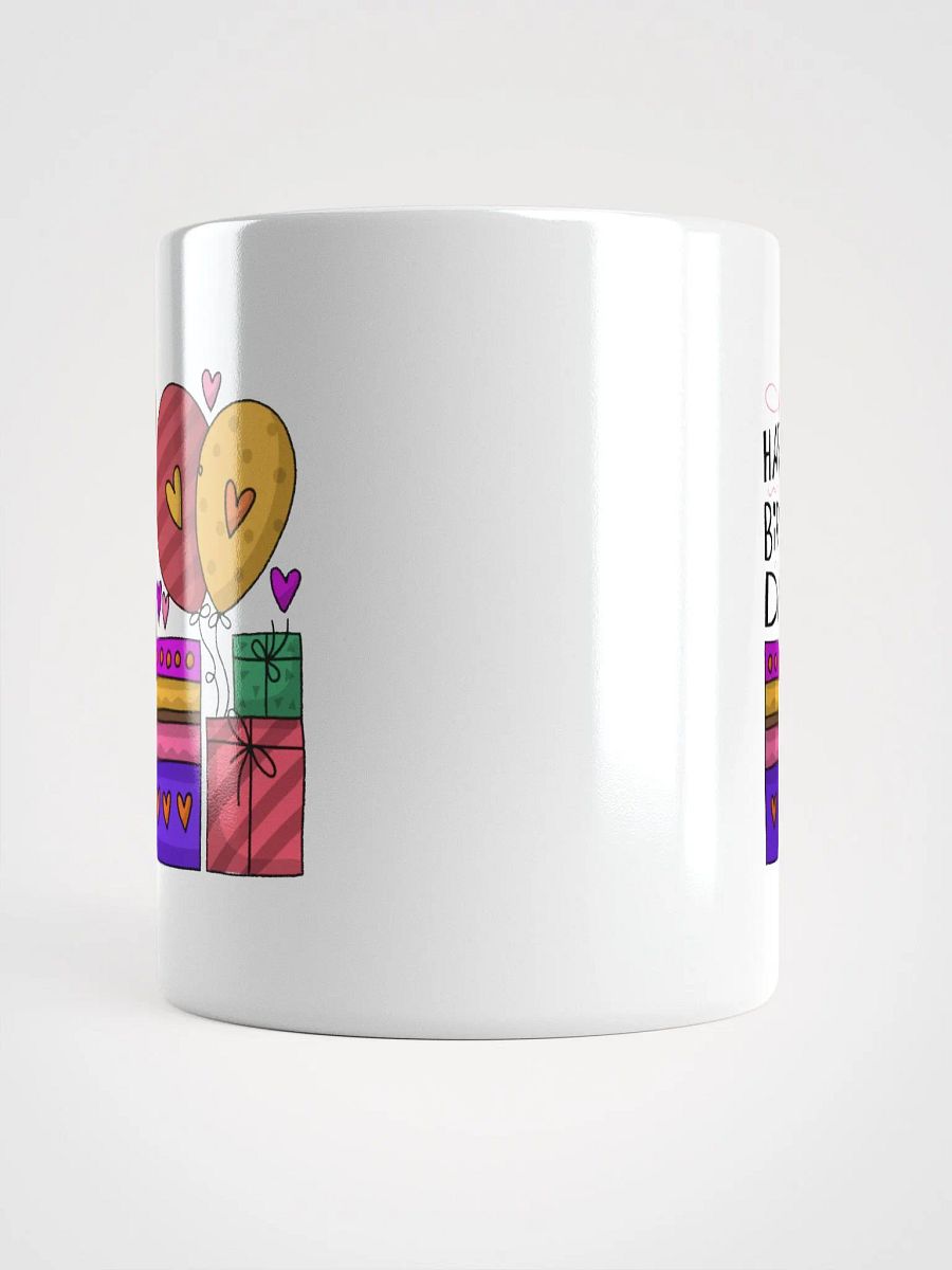 Happy Birthday Hearts Coffee Tea Mug product image (5)