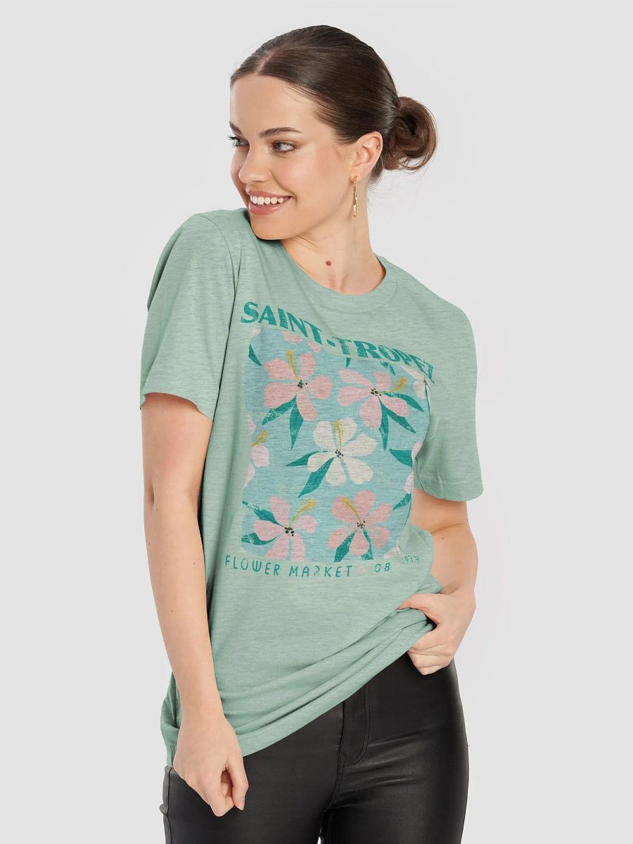 Saint Tropez Flower Market T-Shirt product image (12)