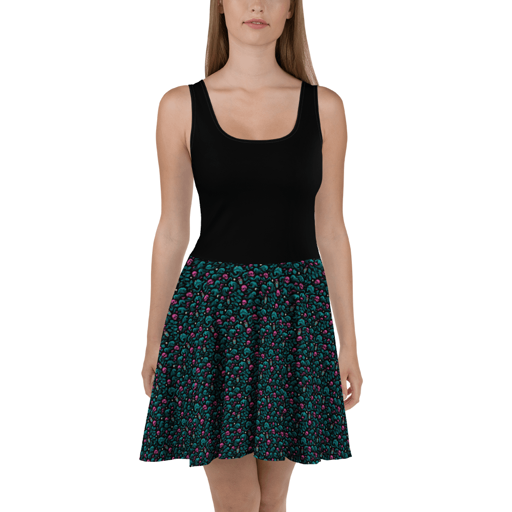 Skull & Waves Skater Dress – Putter 2 Pints product image (2)