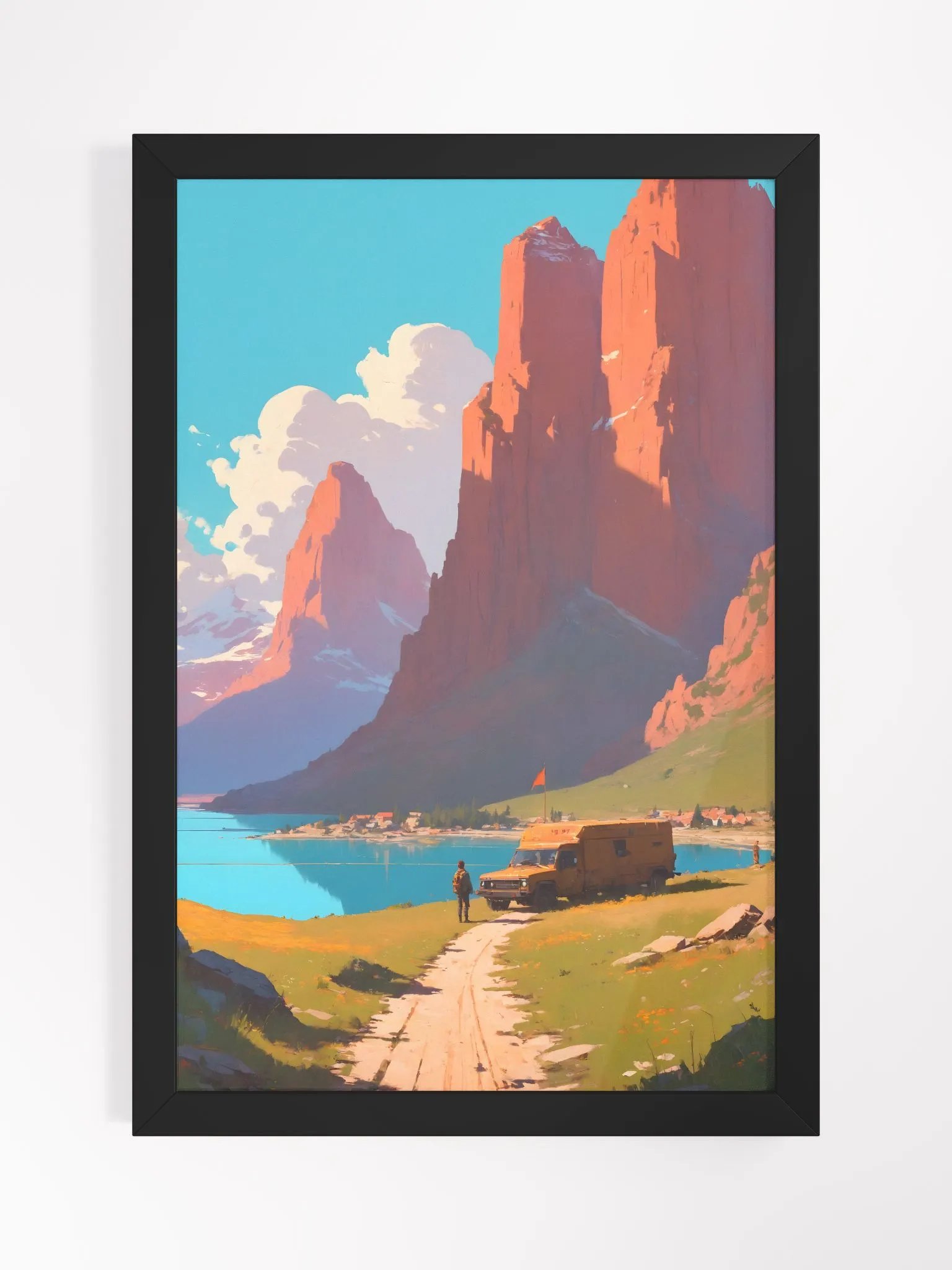 Isolated Adventure - Framed Poster product image (1)