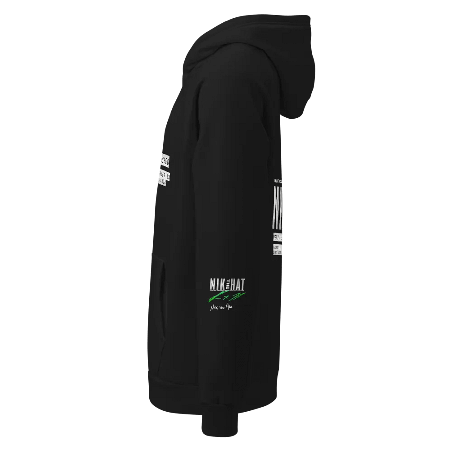 PERIMETER Hoodie Dark | Limited Edition by Nik the Hat product image (3)